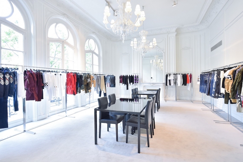 showroom dsquared paris